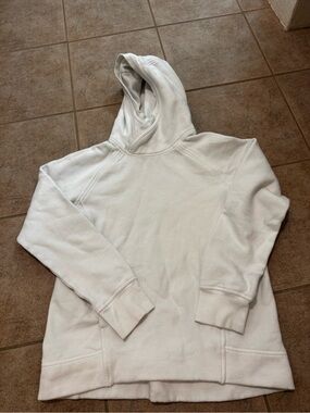 lululemon athletica White Hooded Pullover